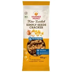 Hammermühle Simply Seeds Cracker Käse-Zwiebel bio