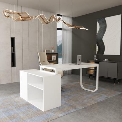 Timechee 55-inch L Shaped Office Computer Desk w/ Drawers