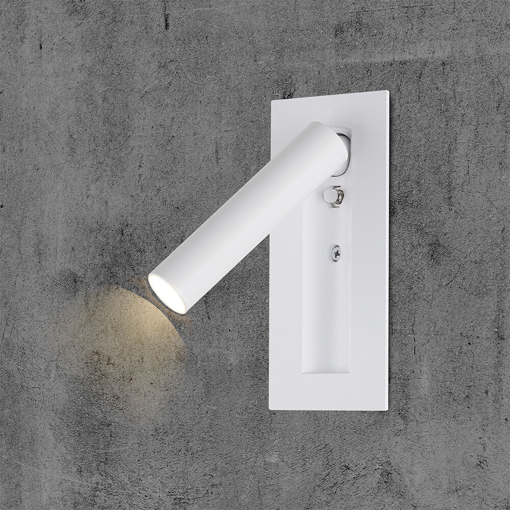 V-Tac Applique Da Incasso Con Faretto Led Chip Cree 2w Orientabile Bianca 3000k – Sku 239986
