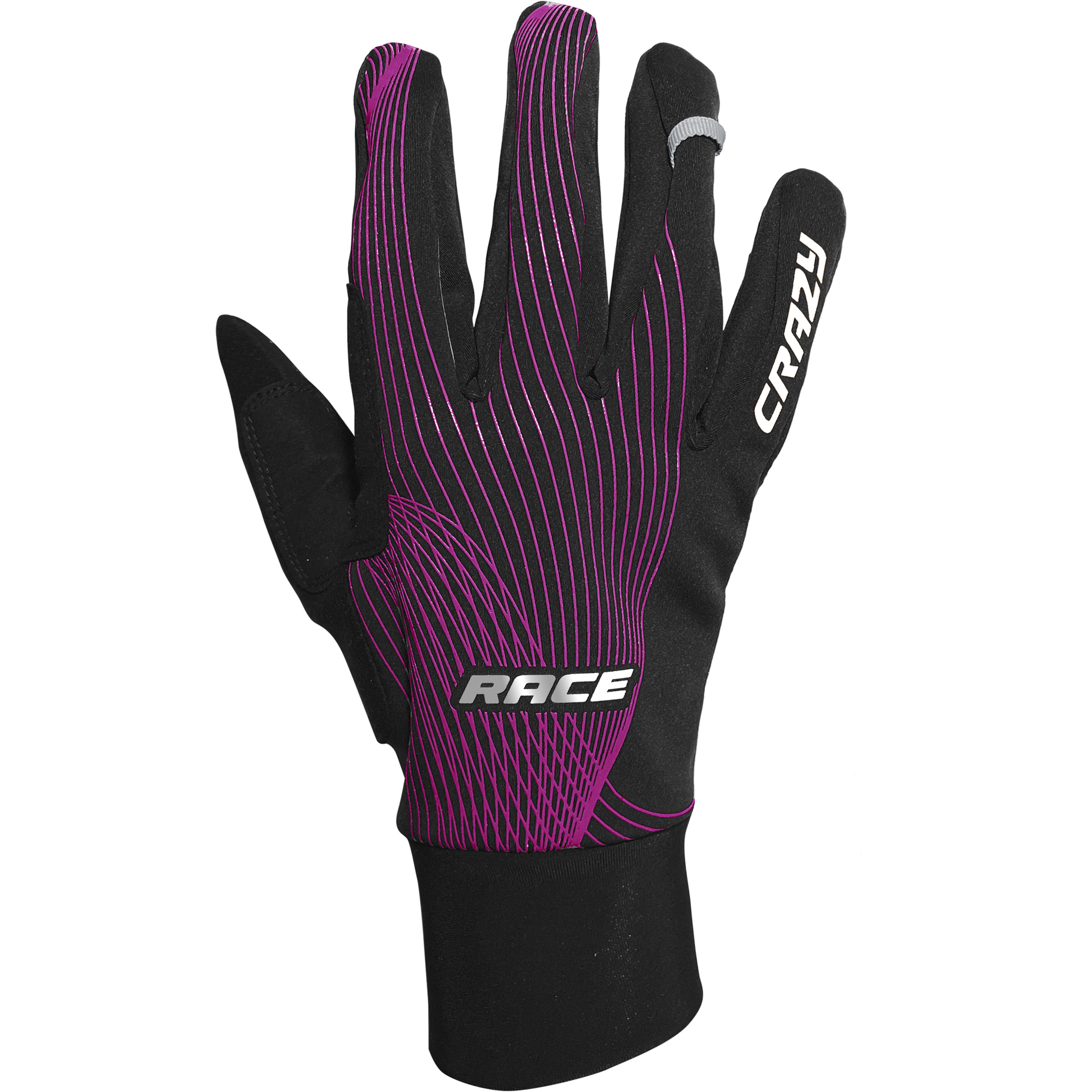 Crazy Sci Alp Race Skihandschuhe schwarz Größe M Trekking Windabweisend