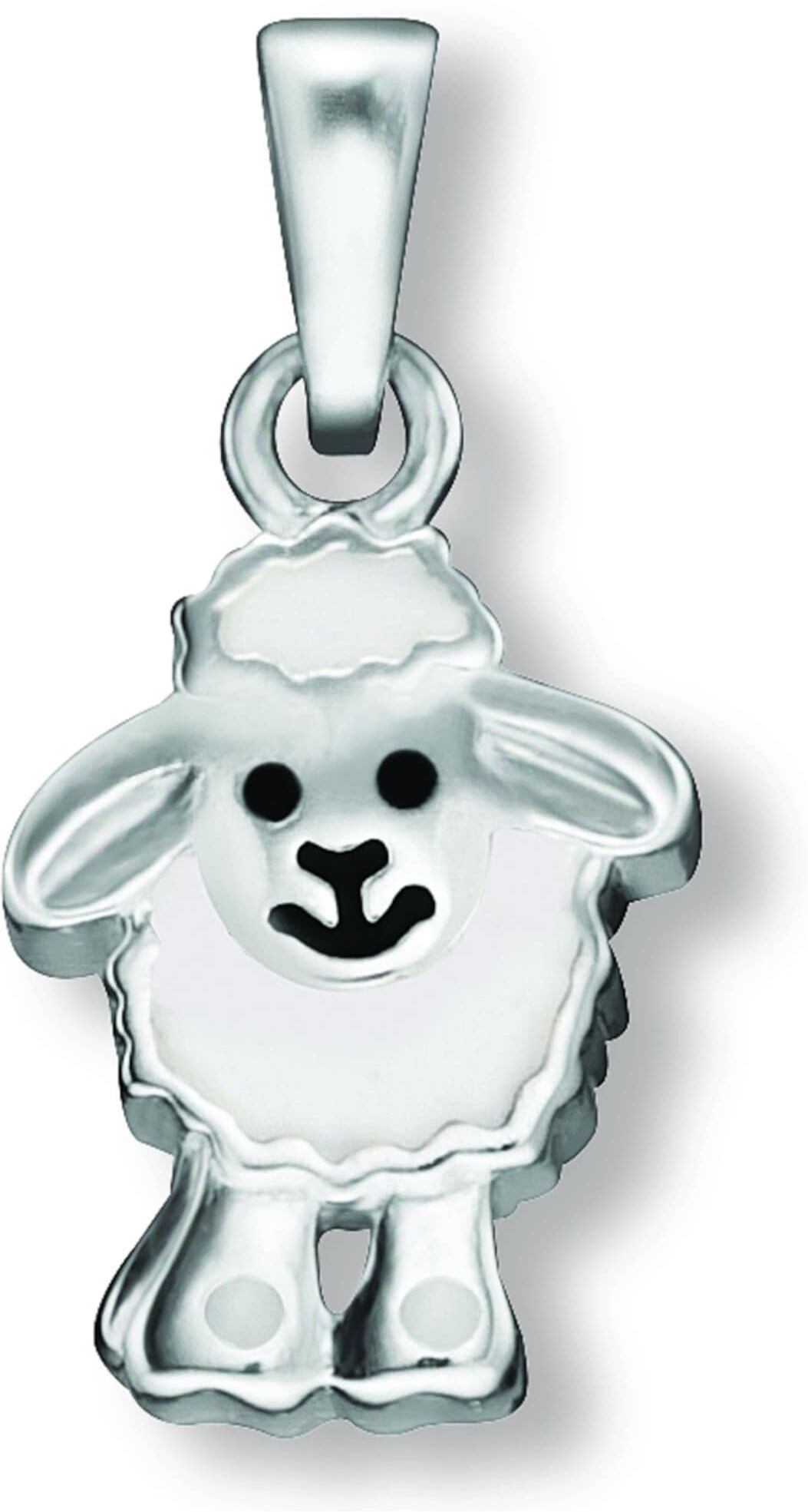 Kettenanhänger ONE ELEMENT "Schaf Anhänger aus 925 Silber Schaf Anhänger aus 925 Silber", silber, Schmuckanhänger, Mädchen, Silber 925 (Sterlingsilber), Kettenanhänger, Symbolische Note – harmonisch gestaltet mit Liebe zum Detail