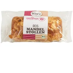 Werz Reis Mandelstollen glutenfrei bio