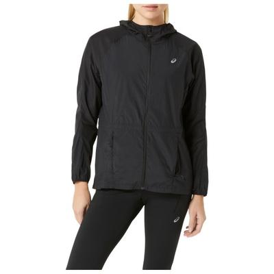 Asics - Women's Road Packable Jacket - Laufjacke Gr S schwarz