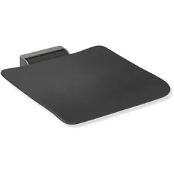 HEWI Klappsitz System 900, Wandkonsole aus Edelstahl, Sitzfläche 450x450mm, Farbe ER
