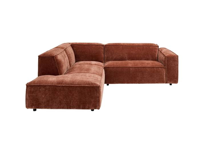 Ecksofa Gian Stoff rost B 283 T 238 cm - Ecksofa