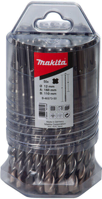 Makita SDS-V-PLUS set de perçage 10x160 50 pièces B-46567-50 (B-46567-50)