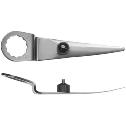Fein Super Cut 2er Pack Schneidmesser Gebogen Z Biegung Tiefenanschlag 54mm