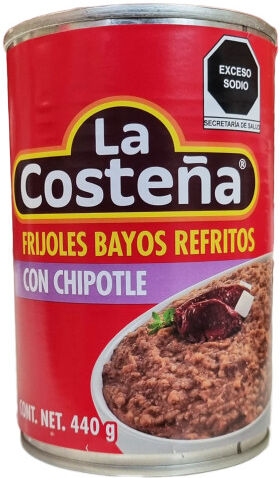 La Costena Refried Pinto Beans with Chipotle 440g