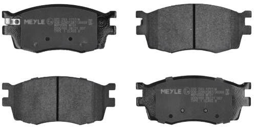MEYLE 025 243 1717/W Bremsbeläge
