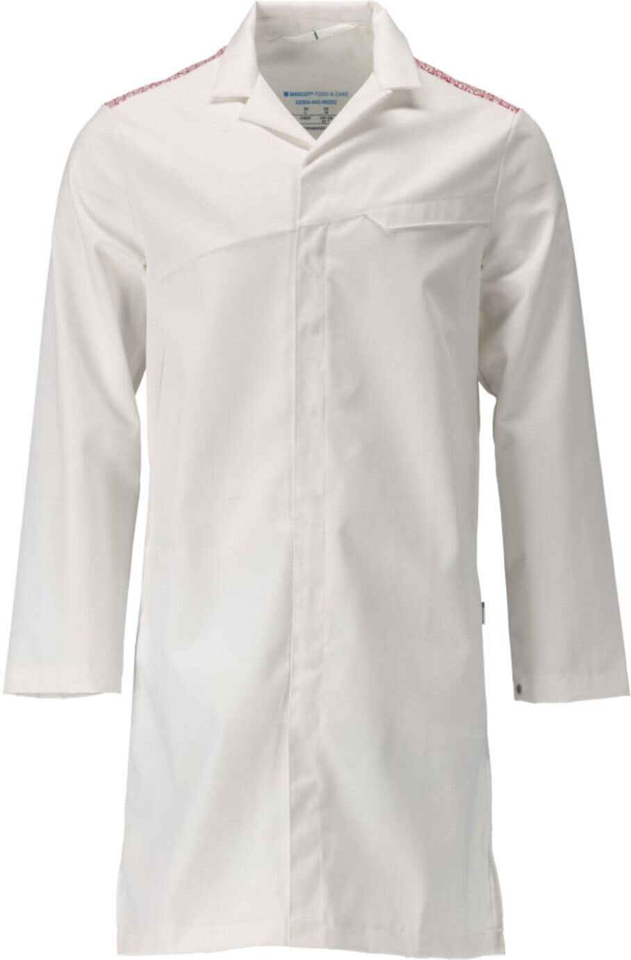 Mascot Kittel Kittel 2XL weiss verkehrsrot (20354-442-06202-2XL)