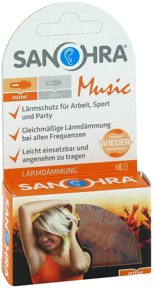 Sanohra music Lärmschutz für Erwachsene 2stk
