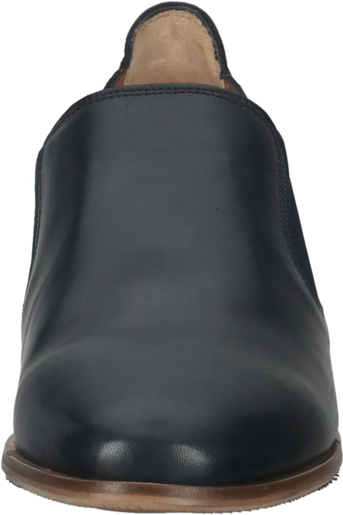 Slipper EVERYBODY "Everybody Slipper Leder", Damen, Gr. 44, Leder, blau, Schuhe Slipper
