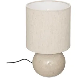 Atmosphera - Weiße Lampe aus der Gaia-Kollektion, Höhe 28 cm