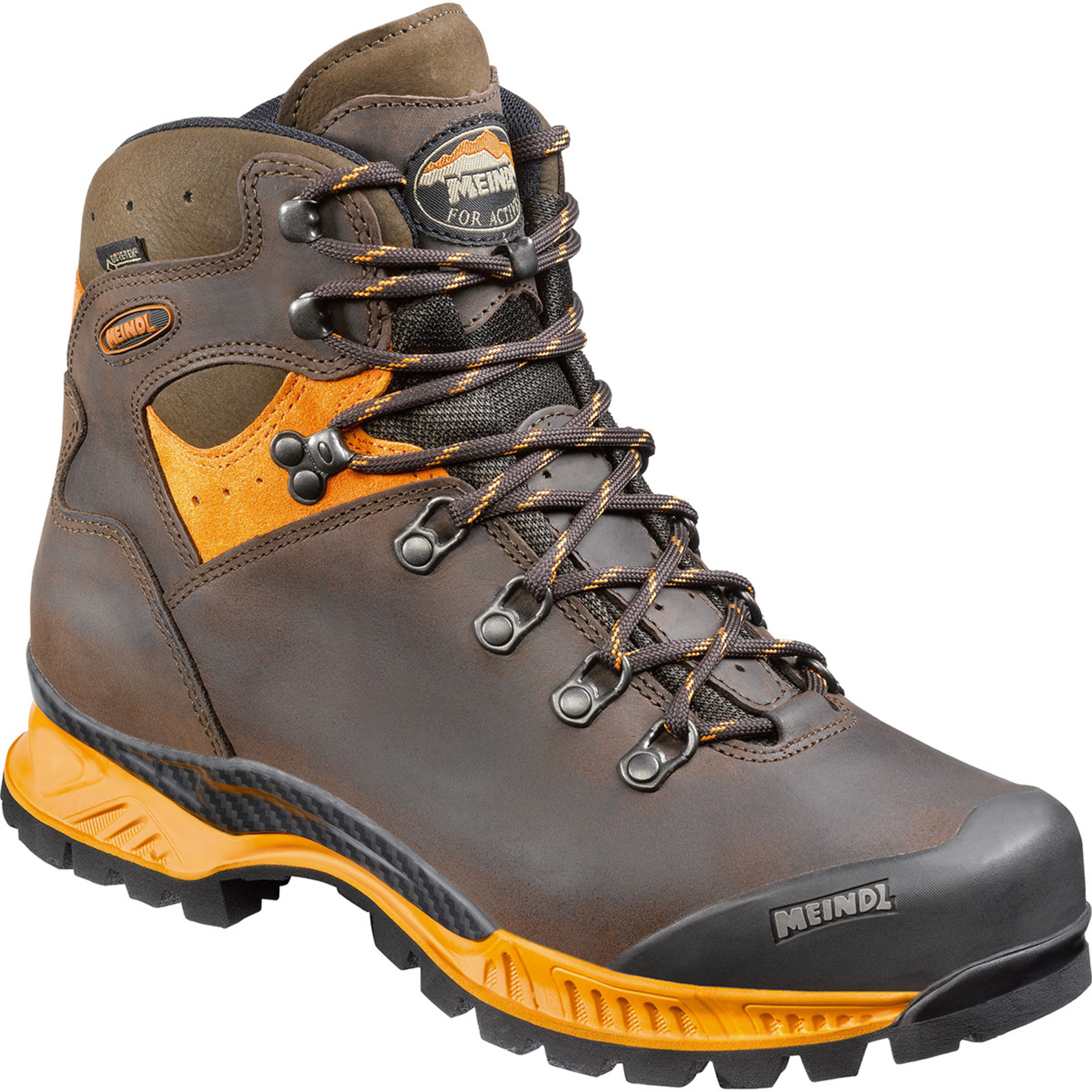 Meindl Softline Top GTX Herren Wanderschuhe braun Größe 45 Camping Wasserdicht