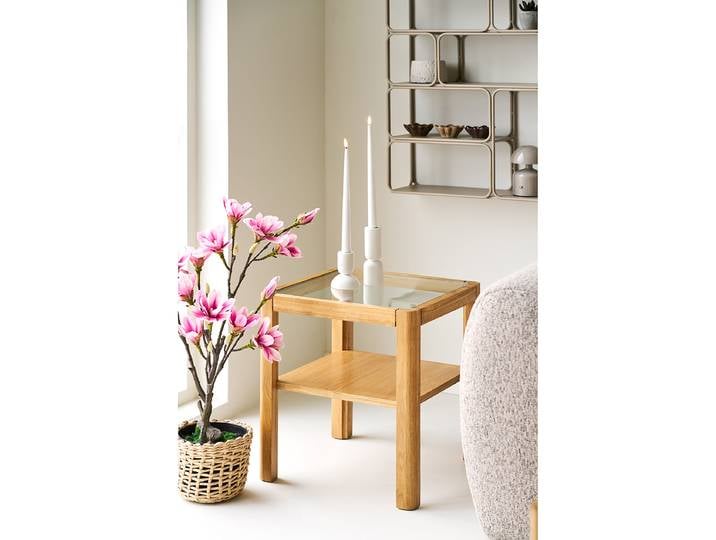 Table d'appoint Simnas 40 x 45 x 40cm Marron