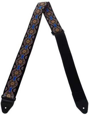 Ernie Ball Jacquard Strap Kaleidoscope B Kaleidoscope Blue Jacquard