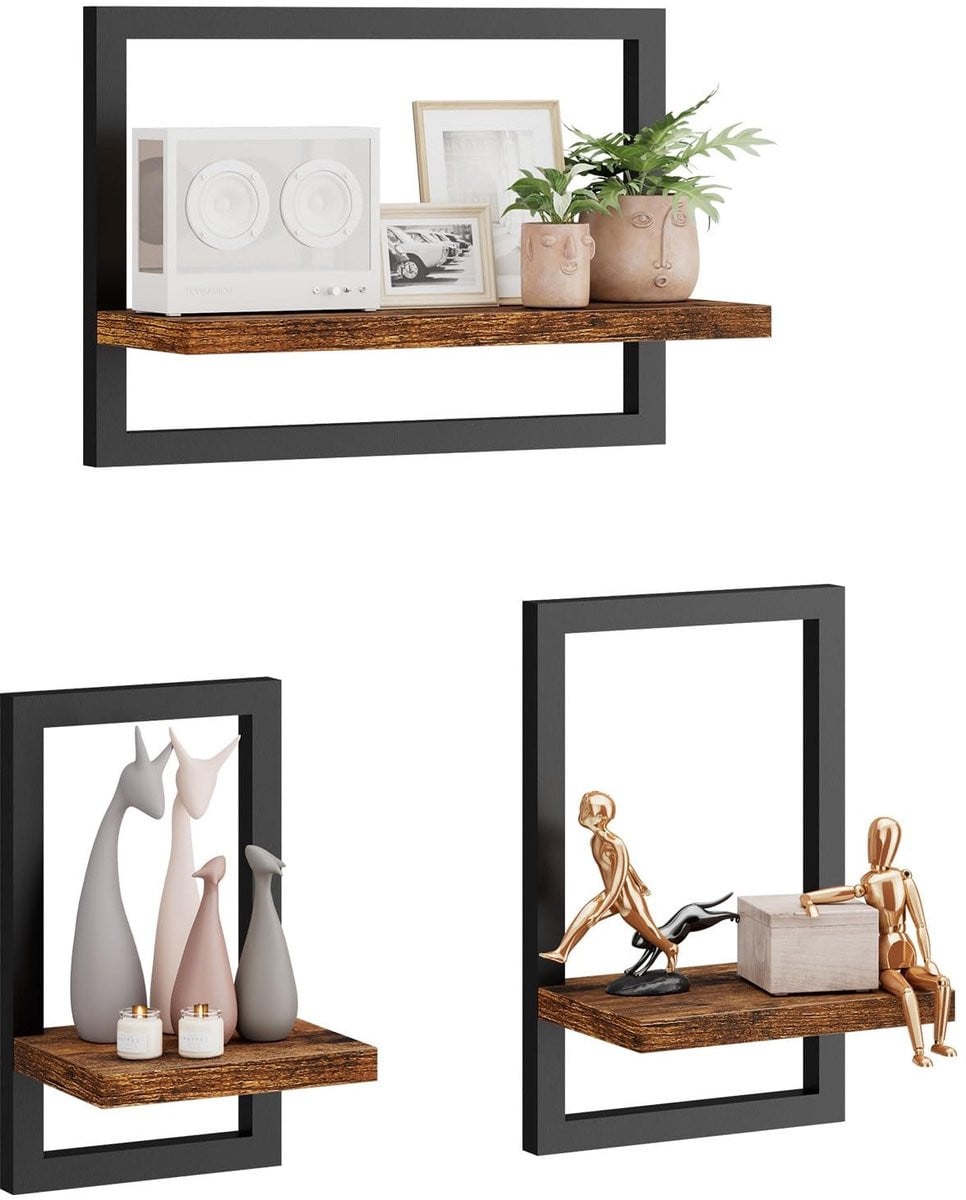 Merkloze Wandplank Bevestigingsset voor Wandmontage