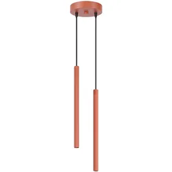 Sollux SL.2040 Pendelleuchte ARCHE 2P ockerrot