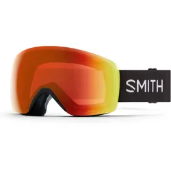 SMITH SKYLINE Schneebrille 2026 black/chroma pop everyday red mirror