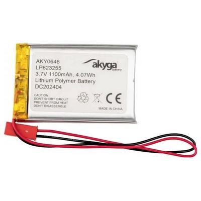 Akyga LP623255 Akkupack x Spezial-Akku LiPo 3.7V 1100 mAh