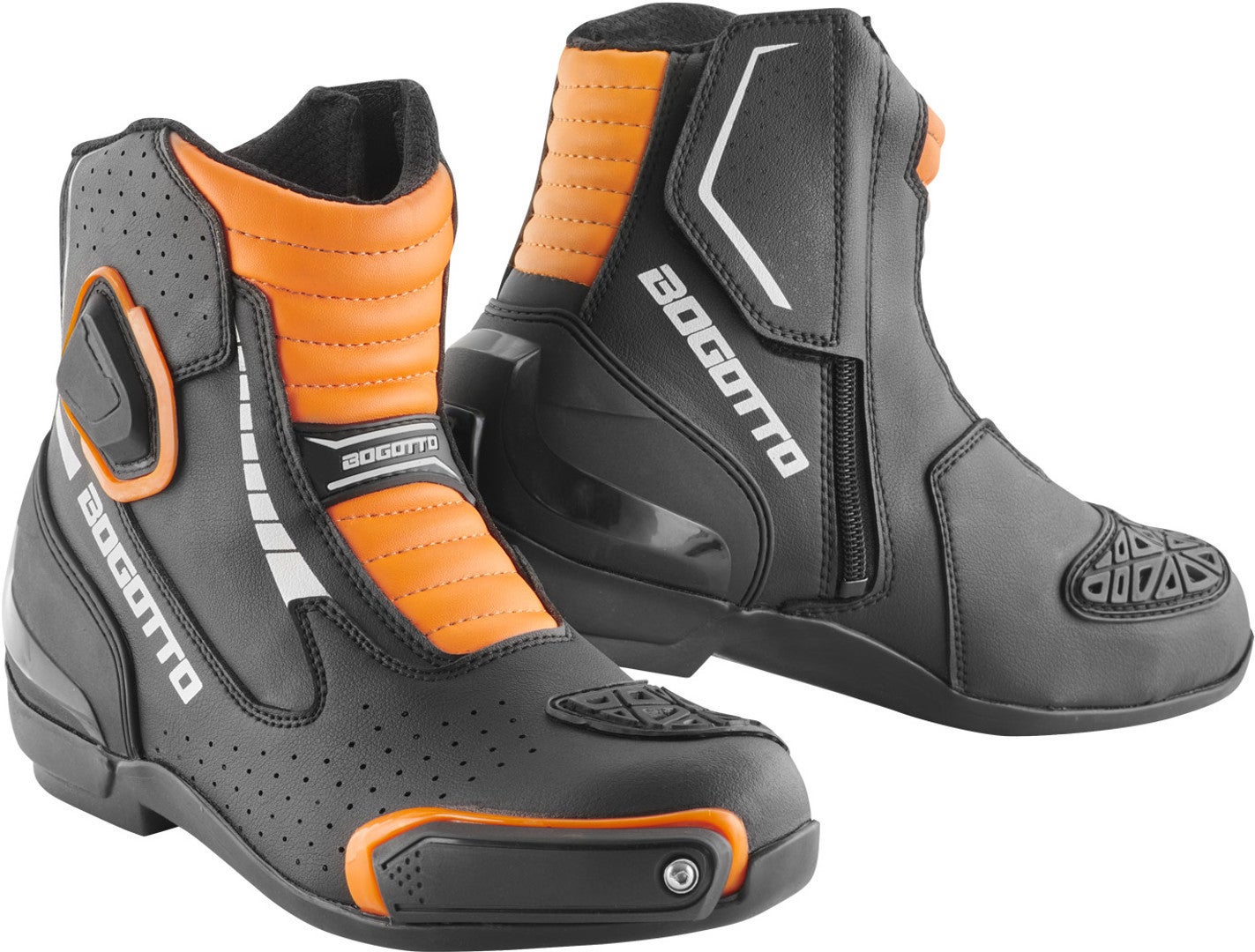 Bogotto Cartagena perforierte Motorrad Stiefel BGT-02-BOT-015-18-37