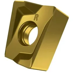 Dormer, Zubehör Maschine, Frswendeschneidplatte ISO LNMU 160708SR-R:M8330 D.5,7mm PVD beschichtet Gold - VPE: 10