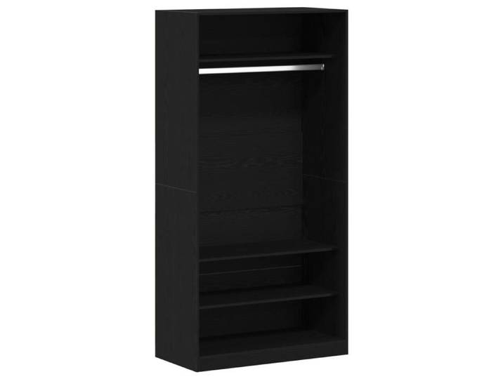 FAF-NEUF* Armoire de chambre - chêne noir - 100x50x200 cm - bois d'ingénierie JUIN982408