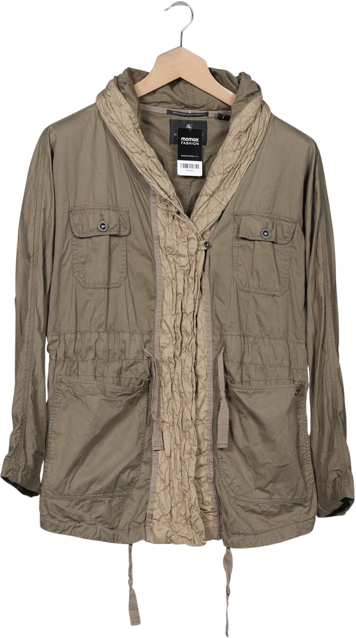 Maison Scotch Damen Mantel, Beige, Gr. EU 40 (Maison Scotch 3), Baumwolle - Second Hand