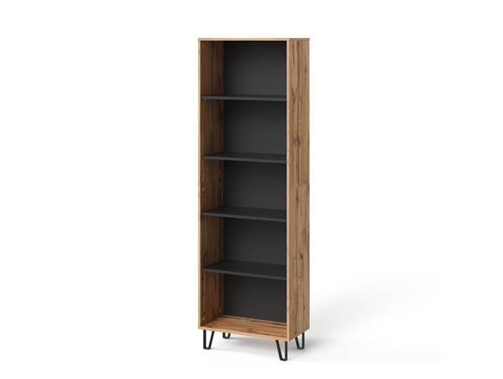 Étagère à livres chêne wotan 60x186.6cm
