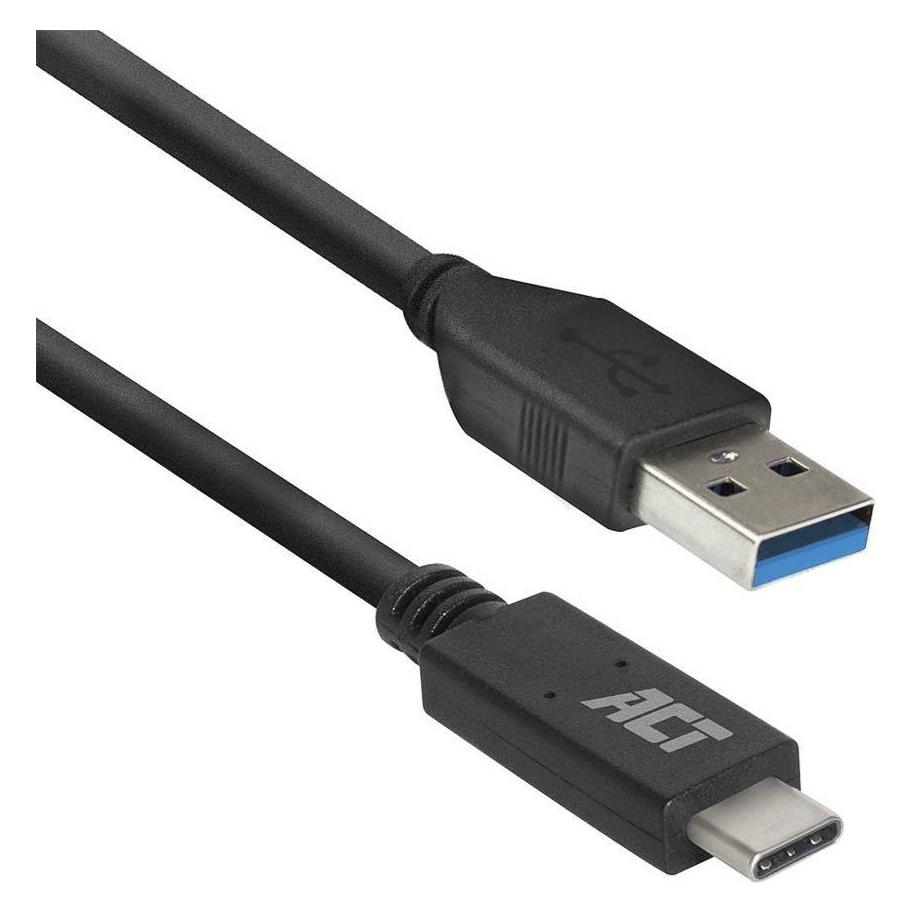 ACT USB 3.2 Gen1 connection cable A male - C male 1 meter (1 m, USB 3.2 Gen 1, 60 W) (AC7416)