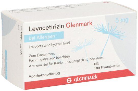 Levocetirizin Glenmark 5mg