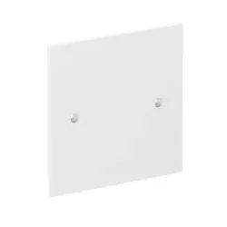 OBO 6109843 Abdeckplatte blind 95x95mm Polyamid reinweiß RAL 9010 VH-P1 RW