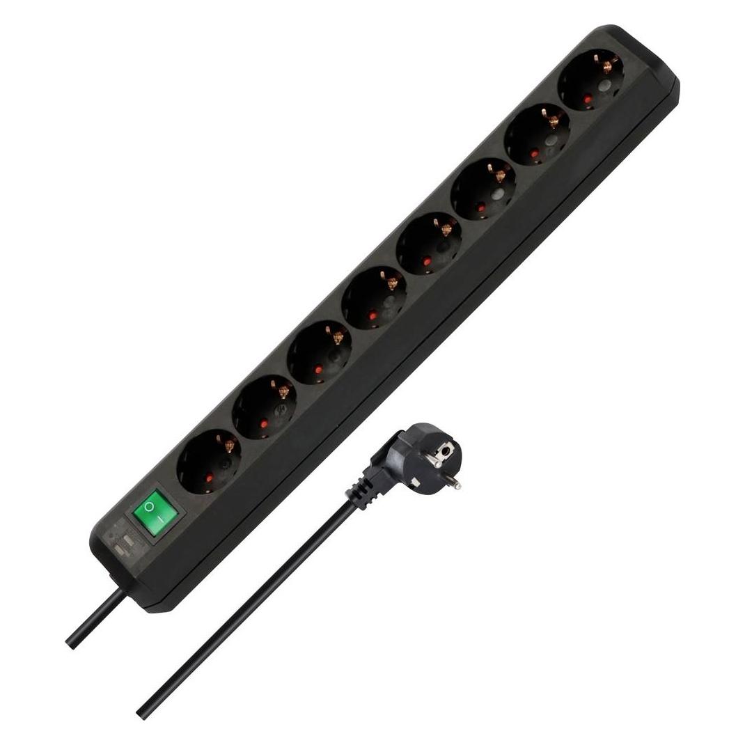 Brennenstuhl Eco-Line (8x, CEE 7/7, 3 m) (1159300018)