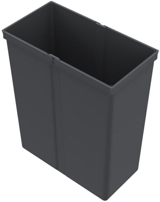 Hettich Système poubelle seau 40l, AvanTech You Pull 9279394 plastique anthracite (9279394)