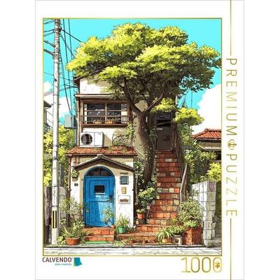 CALVENDO Puzzle Haus auf Kyushu-Insel | 1000 Teile Lege-Größe 64x48cm Foto-Puzzle für glückliche Stunden