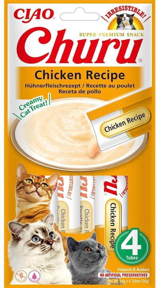 Churu Creamy Puré Kyckling 4 St