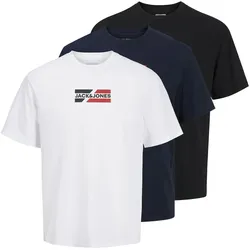 JJECORP GRAPHIC TEE SS 3PK Herren T-Shirt