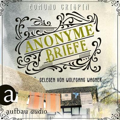 Anonyme Briefe - Edmund Crispin, Audio, 9783961058945