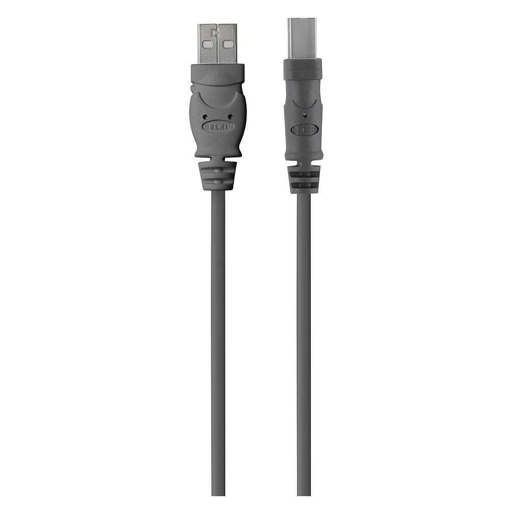 Belkin USB A - USB B (3 m, USB 2.0, 2.50 W) (F3U154BT3M)