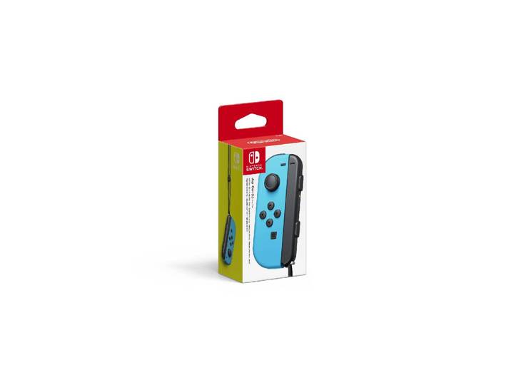 Manette Joy-Con™ gauche bleu néon (batterie remplaçable par l'utilisateur) pour Switch NINTENDO
