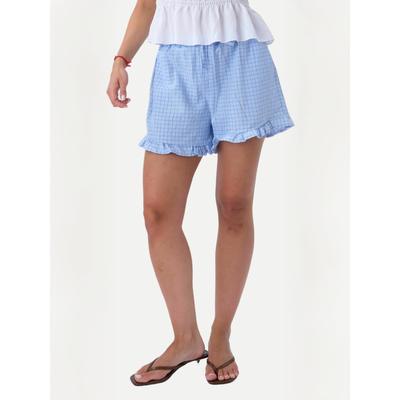 Shorts ITS MAY "ITS MAY Shorts Ambra", Damen, Gr. XS, Normalgrößen, blau (light blau), Obermaterial: 100% Baumwolle, Hosen Shorts