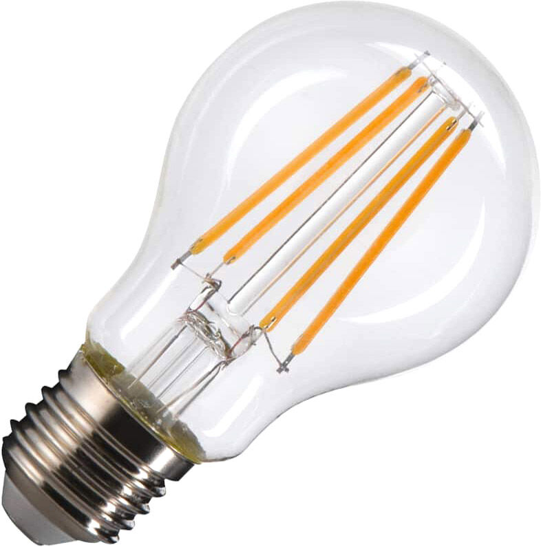 Slv A60 E27, Led Leuchtmittel Transparent 7,5w 2700k Cri90 320° - Led Lampen Sockel E27