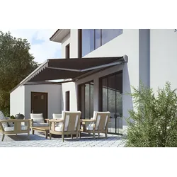 Spettmann Halbkassette SUN LED anthrazit 400x300 cm granite rechts
