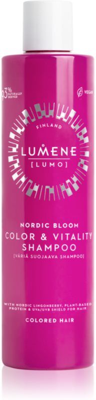 Lumene Nordic Bloom [LUMO] Color & Vitality shampoing pour cheveux colorés avec filtre UV 300 ml
