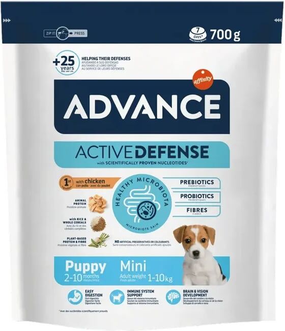 Advance Puppy Mini Frango E Arroz 700g