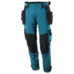 Handwerkerhose Stretch Advanced - 90C46 - dunkelpetroleum