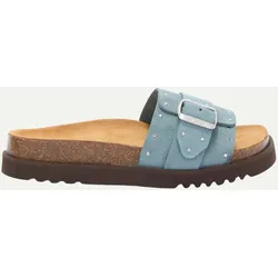 Pantolette Joyce Blau 38