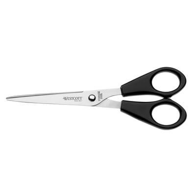Westcott Büroschere, 15,5 cm, Edelstahl, ergonomischer Kunststoffgriff