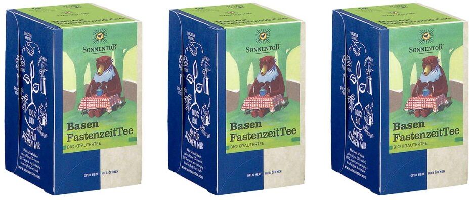SONNENTOR Basen Fastenzeit Bio Kräutertee 3x18stk