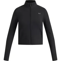UNDER ARMOUR Motion Sweatjacke Mädchen 001 - black/castlerock L (149-160 cm)